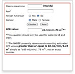 GFR Calculators for Adults (Online Tool)